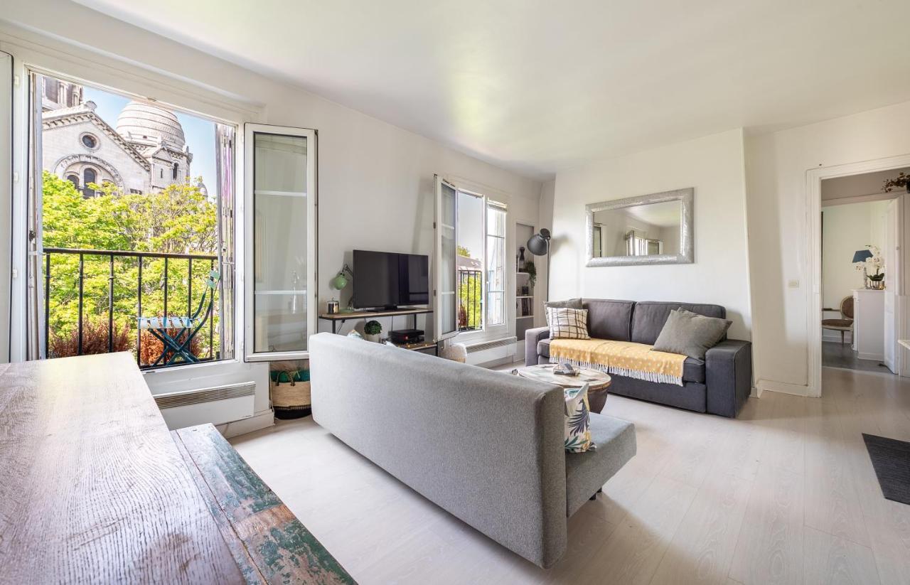 In Front Of The Sacre Coeur - 2 Bedrooms With Elevator Paris Eksteriør bilde