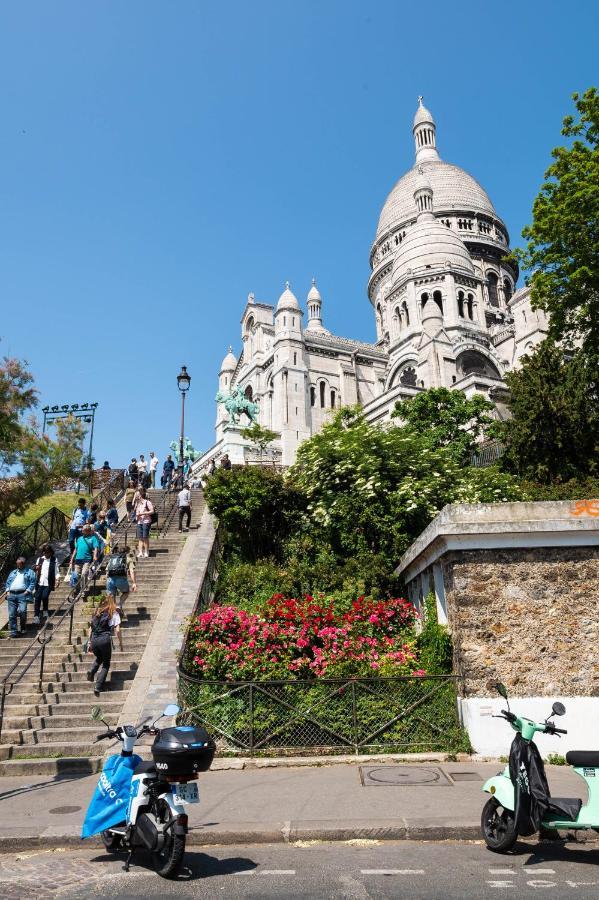 In Front Of The Sacre Coeur - 2 Bedrooms With Elevator Paris Eksteriør bilde