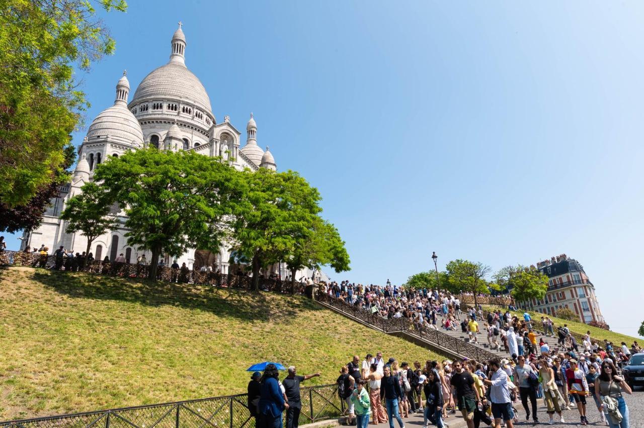 In Front Of The Sacre Coeur - 2 Bedrooms With Elevator Paris Eksteriør bilde