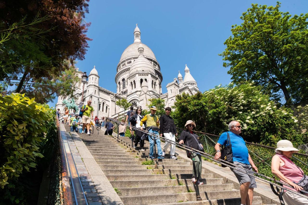 In Front Of The Sacre Coeur - 2 Bedrooms With Elevator Paris Eksteriør bilde