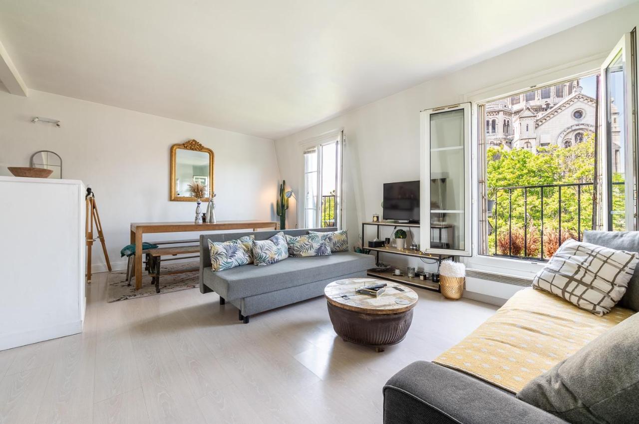 In Front Of The Sacre Coeur - 2 Bedrooms With Elevator Paris Eksteriør bilde